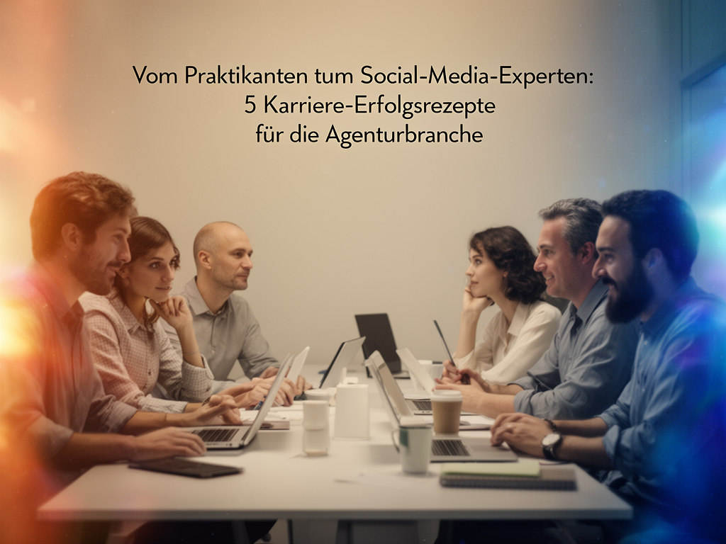 Vom Praktikanten zum Social-Media-Experten: 5 Karriere-Erfolgsrezepte für die Agenturbranche